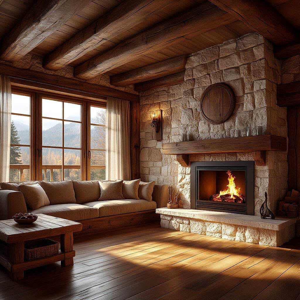 Ремонт в стиле шале